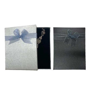 JG04 Ribbon - Necklace & Earring Boxes - JG04