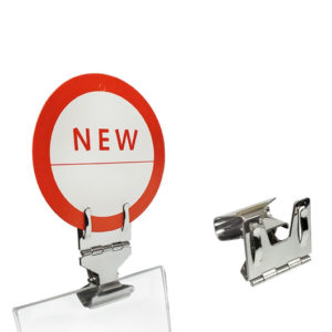 Metal Sign Clip Holder Chrome - MT001C