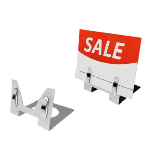 MT002C Countertop Sign Clip Chrome - MT002C