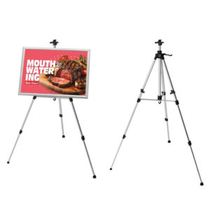 PE001S Aluminum Easel Silver - PE001S