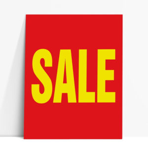 PSP009 Sale 22"W x 28"H Paper Stock Poster - PSP009