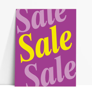 PSP010 Sale Paper Stock Poster - PSP010