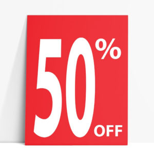 PSP050 50% OFF Paper Stock Poster - PSP050