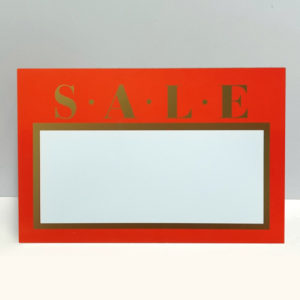 SCARD022 Write-On Show Card - SCARD022