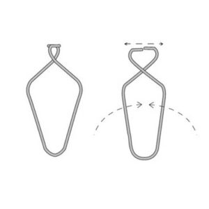 SQC001 Ceiling Sign Holder Clip - SQC001