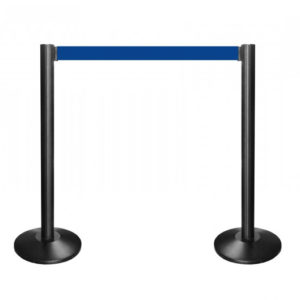 4-Way Crowd Control (Stanchion) - Blue