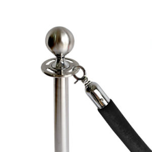 STR003B Black Velvet Rope