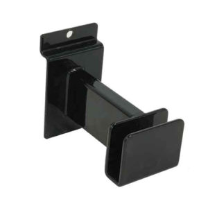SW-3U B Hangrail Bracket for ½" x 1½" Rectangular Tubing Black - RW-3U