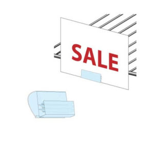 WSG001 Wire Shelf Sign Grip - WSG001