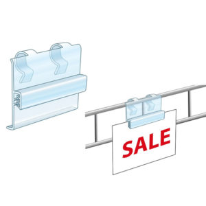 WSG002 Wire Shelf Sign Grip - WSG002