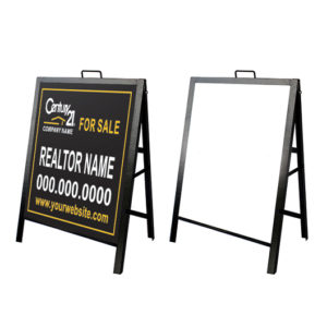 Angled Metal A-Frame - 18"W x 24"H  AFRAME006