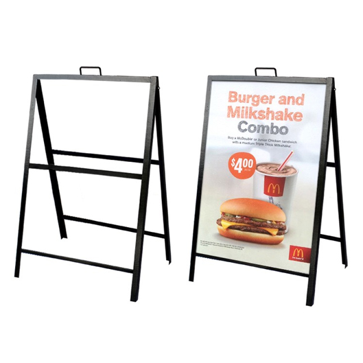 Angled Metal A-Frame - 24"W x 32"H AFRAME011