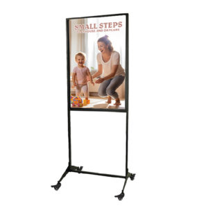 BH-36 Rolling Poster Stand - BH-36