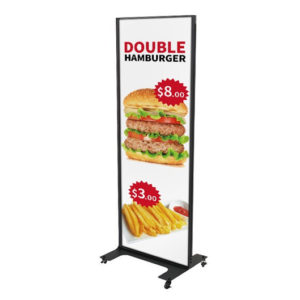 BH-64 Rolling Floor Sign Holders - BH-64