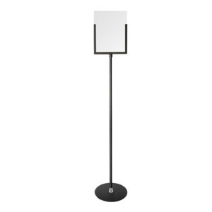 FSH004PB Letter Size Sign Stand Black - FSH004PB