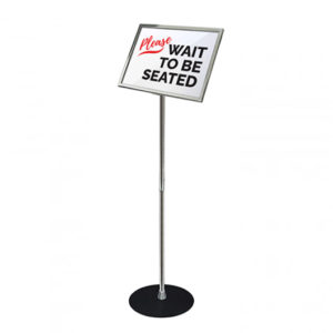 FSH016C Slanted Floor Sign Holder - FSH016C