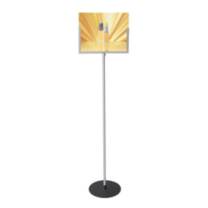 FSH021LS Floor Sign Stand Silvers - FSH021LS