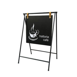 Swing Board Metal A-Frame Black - SB-Board019B