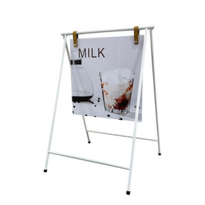 Swing Board Metal A-Frame White - SB-Board019W