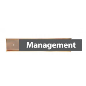APS022G Rose Gold Wall Mount Name Plate Holder – APS022G