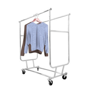 DDT-SR Double Collapsible Garment Rack - DDT-SR