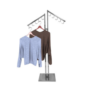 DT-V2HC 2 Armed Rack Chrome - DT-V2HC