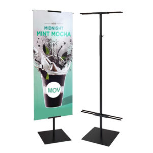 FSB001 Floor Standing Banner Displayer - FSB001