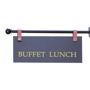 Indoor Hanging Sign Pole - HSB20