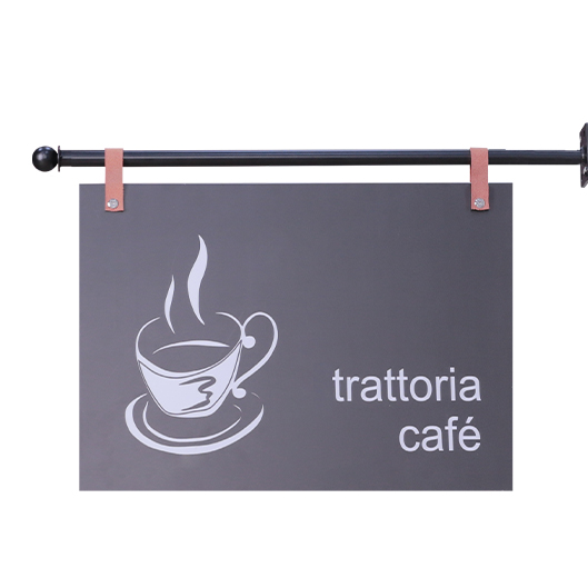 Indoor Hanging Sign Pole - HSB25