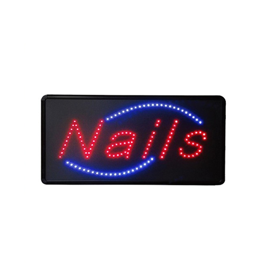 LED 'NAILS' Sign - LDX2019