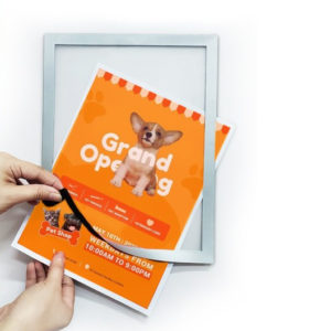 MSH001 Self Adhesive Sign Frame - MSH001
