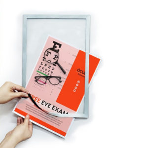 MSH002 Self Adhesive Sign Frame - MSH002