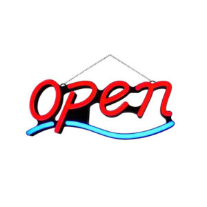 OPEN025 LED 'OPEN' Sign - OPEN025