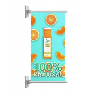 Indoor Projecting PVC Banner Hanger - PT007