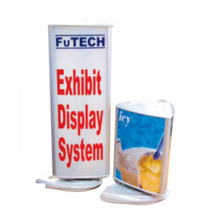 3-Sided Countertop Rotating Lightboxes