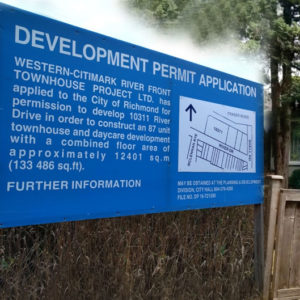 Rezoning Sign Rezoning Sign