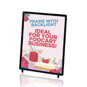 SB008 Slim Backlit Signs (SMALL)- SB008