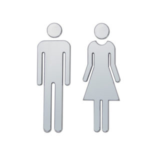 SWAS001 Woman and Man Figures