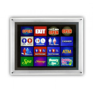 WA 001 Wall Mount Acrylic Slim Lightboxes